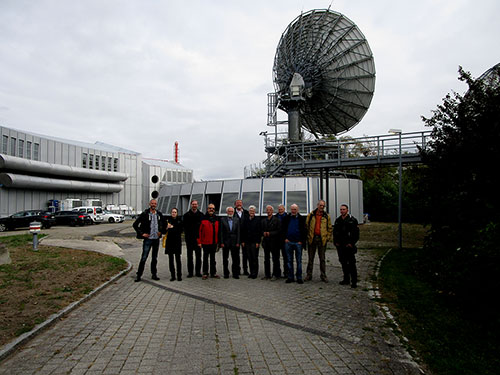 Erdfunkstelle,
 Besuch vom Technikmuseum