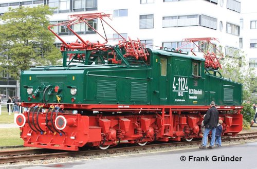 Tagebaulok im Freigelände Bombardier Hennigsdorf 