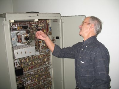 Inventarisierung des TV-Studios durch den AK Komm