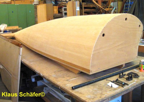 Die vom Förderverein angeschaffte originale Pfalz D VIII wird weiterhin rekonstruiert.